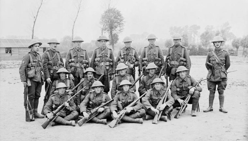 131_Scouts and Snipers (2nd Canadian Infantry Battalion). July, 1916.